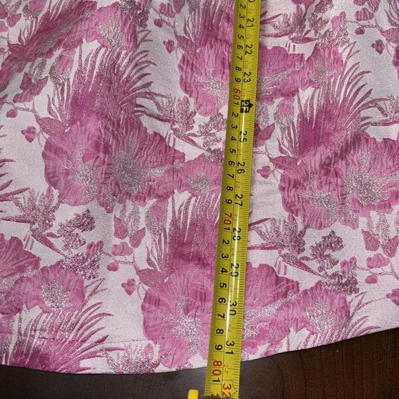 NEW Altar'd State Jacquard Pink Dres L Bloggers Fav Romantic Feminine Prom Party - Picture 5 of 8